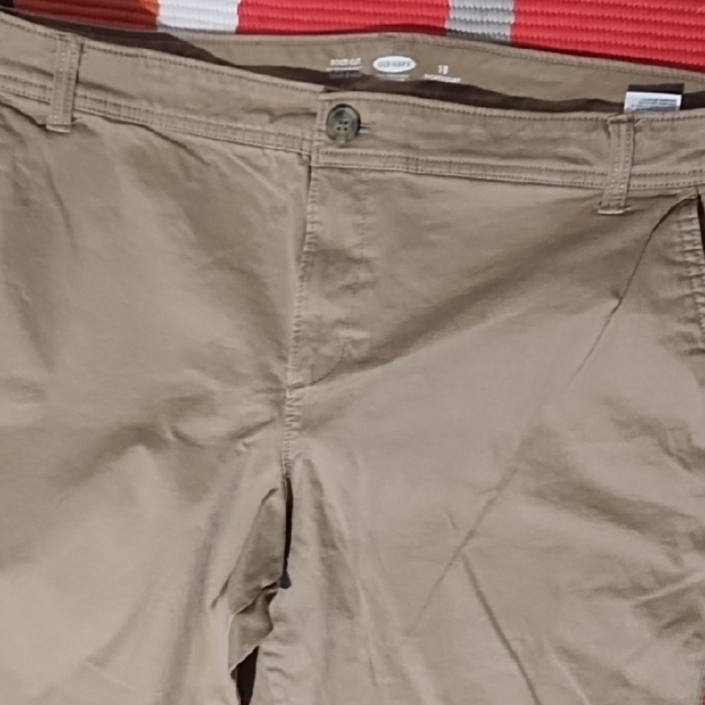 Old Navy Tan Flare Pants - Picture 5 of 6